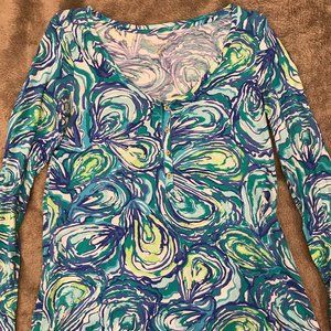 GUC Lilly Pulitzer Sorella Oh Shucks Top